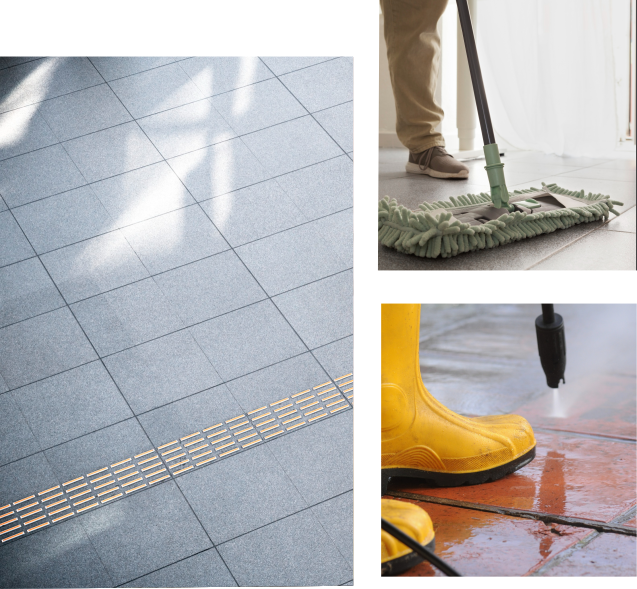 Tamex Bodengrundreinigung collage